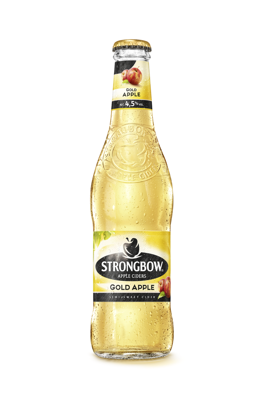 Big - Strongbow Apple Ciders Gold Apple Bottle 33Cl (2018)