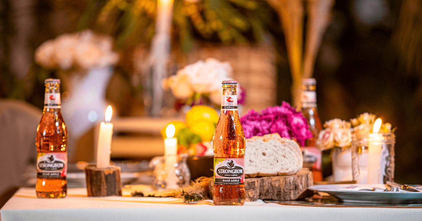 Strongbow Rose Apple Banner